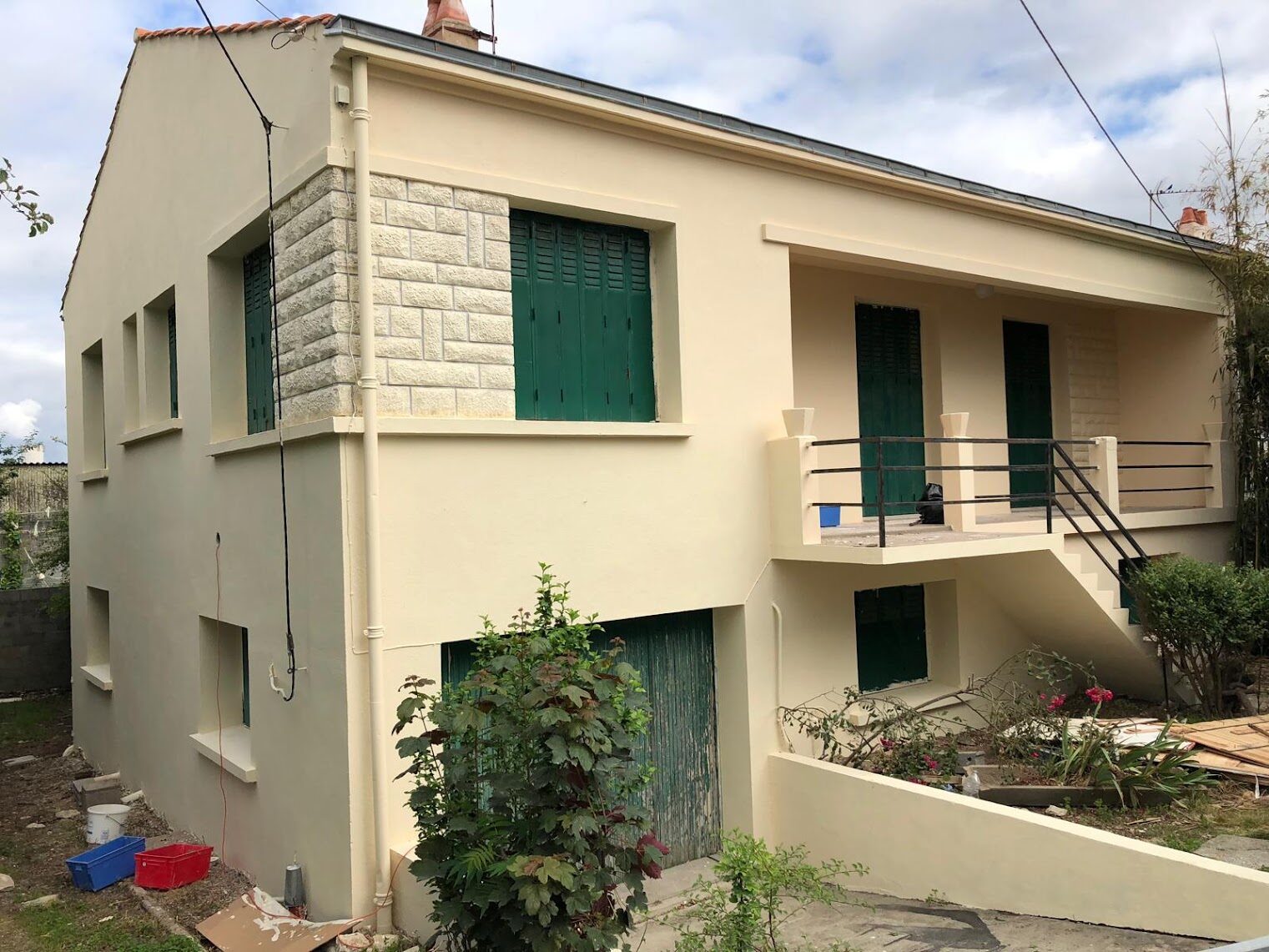 Façade avant rénovation