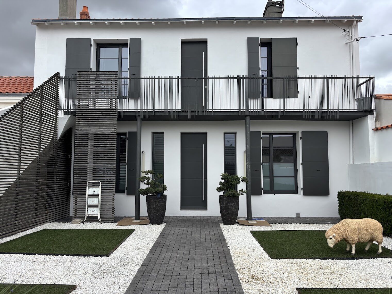 Rénovation extérieure maison contemporaine